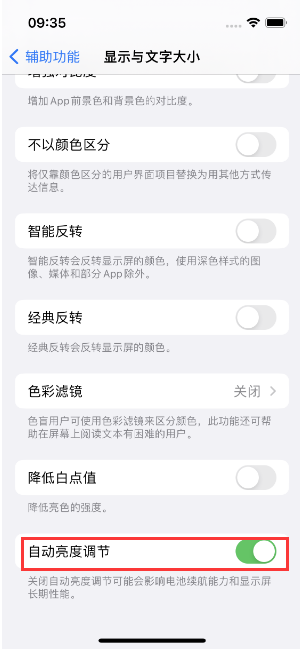 余江苹果15维修店分享iPhone 15 Pro系列屏幕亮度 